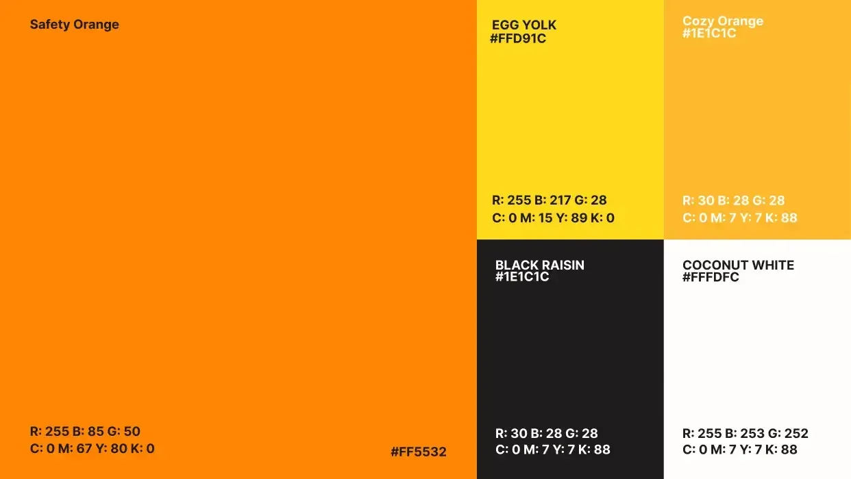 Flavor colours